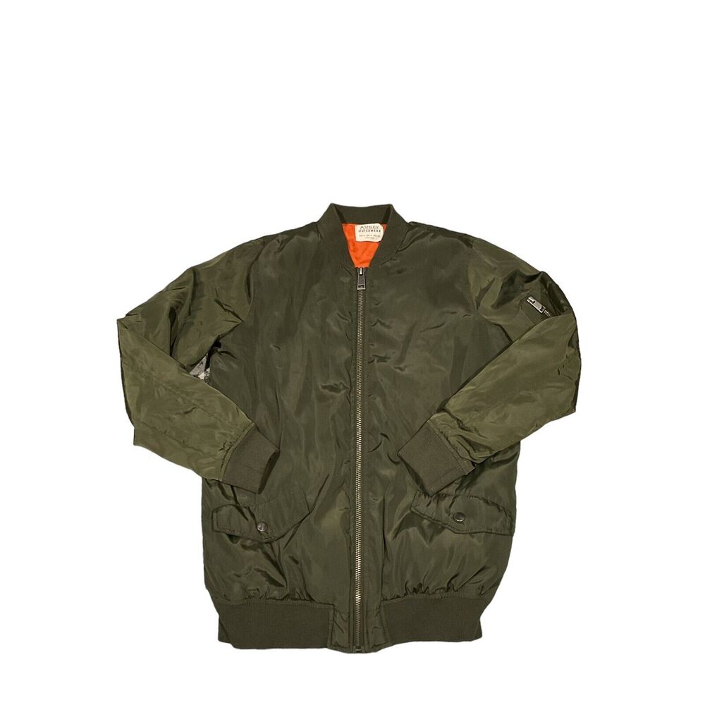 Ashley by 26 International Outerwear Jacket Women’s Size Small Satin Bomber